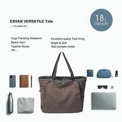 Yoga Mat Bag Gym Tote Multi Pockets Women Drawstring Carrier Pilates Travel