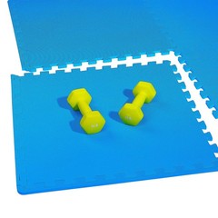 BalanceFrom Fitness Foam Interlocking Exercise Mat, 24 Square Feet (Open Box)