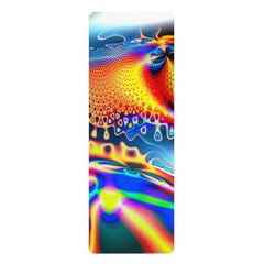 Yoga Mat, Sacred Geometry Mandala, Fractal Psychedelic Mat, Trippy Exercise Mat