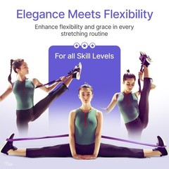 Premium Stretch Bands for Dancers – Improve Stretching & Flexibility with