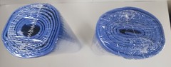 2 Blue Yoga Mats With Carrying Case, Vantage At Stone Creek, Standard Size