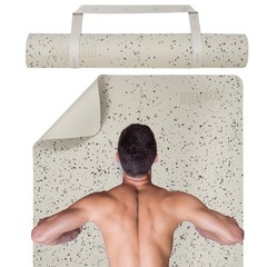 Extra Wide Non-Slip Yoga Mat 72″x36″ with Alignment Marks for Fitness & Pilates