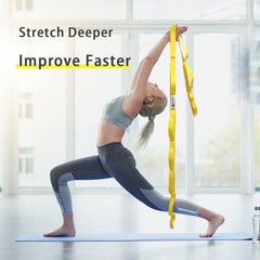 Stretching Strap Yoga Strap with Loops, Stretch Straps for Physical Therapy, …