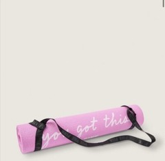 Victoria’s Secret PINK Yoga Gym Sport Exercise Logo Mat Strap Black Pink U Pick