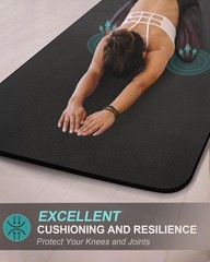 Extra Long & Wide Thick Yoga Mat for Tall Men & Women, 84” x 32” x 7mm Over…