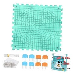 Blocking Mats for Knitting & Crochet Project, Extra Thick Knitting Blue