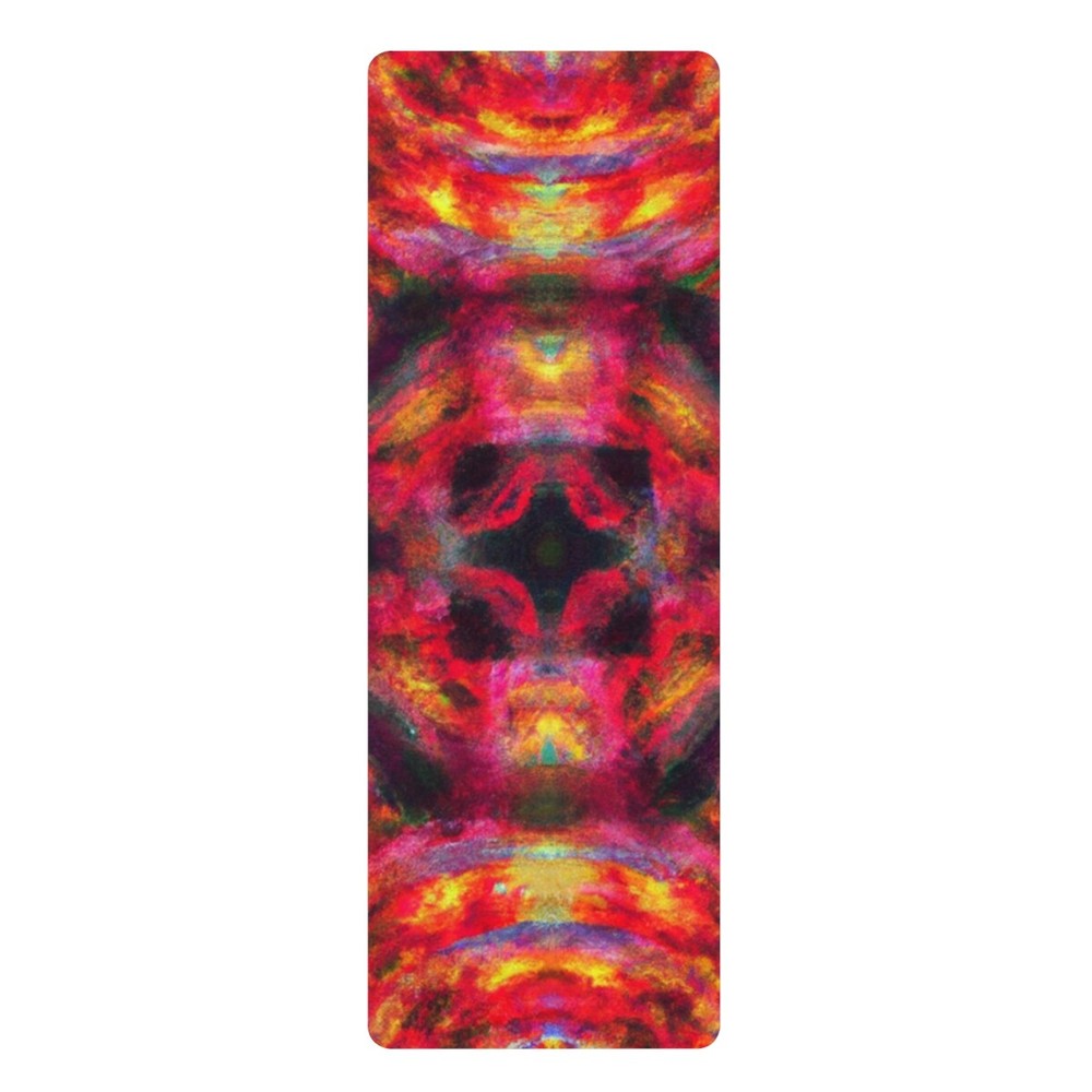 Padma Prasanna – Psychedelic Yoga Exercise Workout Mat – 24″ x 68″
