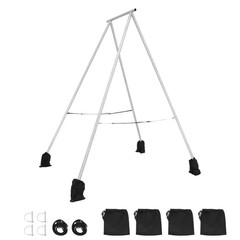 Yoga Stand Frame 9.6 Ft. Length Swing Stand, Max 551.2 Lbs. Load Triangular Stru