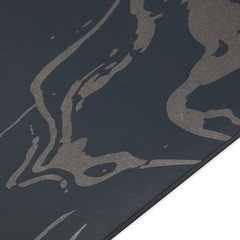 Gaiam Dry-Grip Yoga Mat – 5Mm Thick Non-Slip Exercise & Fitness Mat for Standard