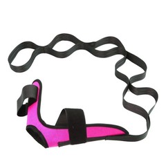 Yoga Leg Stretch Stretching Band Rehab Fitness Belt Foot Care Flexibility Strap