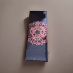 Yoga Mat Gaiam Print Non Slip Exercise & Fitness Mat for All Types of Yoga