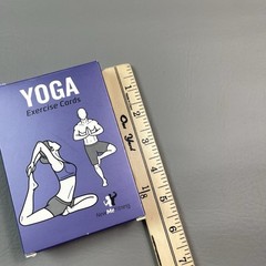 NewMe Fitness Yoga Exercise Cards 70 Pose Deck Workout Guide Beginners