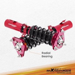 Coilovers for Toyota Corolla E130 2003-2008, for Toyota Matrix XRS E130 Red