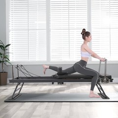 Pilates Reformer,Dpiolrcag Foldable Pilates Machine & Equipment for Home USA