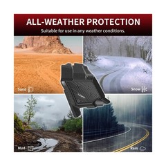 LASFIT Floor Mats for Ford F-150 2015-2026 | F150 Lightning 2022-2025 SuperCr…