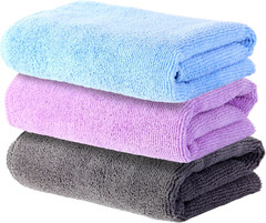 Microfiber Gym Towels Set for Sports Fitness, Yoga, Workout, Exercise, Tennis, S