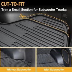 Floor Mats for 2023-2025 2026 Kia Sportage Gas, Full Coverage All Weather Flo…