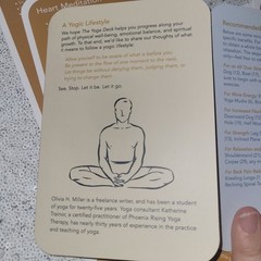 The Yoga Deck: 50 Poses & Meditations for Body, Mind, & Spirit New Olivia Miller