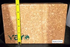 2 Voya Cork Yoga Blocks and Strap