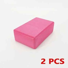 Yoga Building Blocks Cubes Pilates Bricks Reinforcement Mats Sports Supplies New