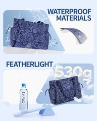 Yoga Mat Bag Tote Gym Carrier Waterproof Wet Pocket For Women Men Quick Access
