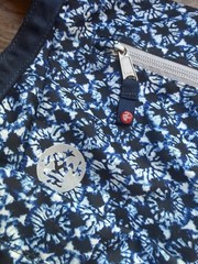 Gorgeous Blue Ocean Tie Die Manduka Go Play 2.0 Yoga Mat Carrier Blue Zip Pouch