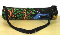 Elephant Yoga Mat Carrier Bags Hippie Mandala Cotton Bags With Shoulder Strap US