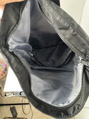 Gaiam Hold Everything Yoga Backpack Mat Carrier Black Travel Bag