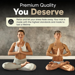 Gorilla Mats Large Yoga Mat – 6’X4′, 7’X5′ (8Mm) Extra Thick & Wide Non-Slip Exe