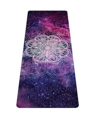 Printed Travel Yoga Mat-1/16 Inch Thick Non Slip Fitness Workout HaoHan-New