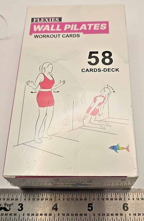 Pilates Bar Workout Cards – 58 Exercise Cards Brand New Sealed