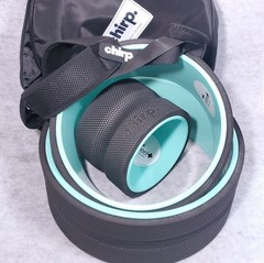 Chirp Wheel+ 3 Pack Rolling Exercise Wheels+Bag 12″ 10″ 6″ for Back Pain/Yoga