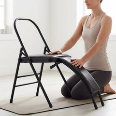 Folding Exercise Chair Foldable Padded Exercise Chair PU Leather