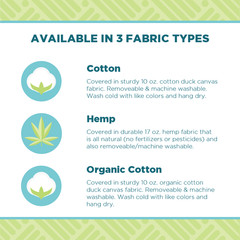 Hemp Meditation Cushion Mat Set – Buckwheat Fill Yoga Pillow for Zen Knee Pad