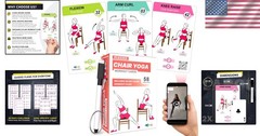 Easy-to-Follow Waterproof Seated Exercise Cards – Ideal for Beginners & Seniors