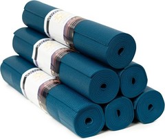 Voyage Yoga Mat 6 Pack 72″ x 24″ Professional Studio & Gym Bulk Yoga Mats 5mm US