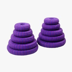 Yogikuti Yoga Chumbal Set Of 10pcs, Pune Chumbals set, Iyengar Yoga, Yoga donuts