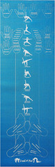Instructional Yoga Mat/Educational Yoga Mat (Best Yoga Mat for Beginners Extra T