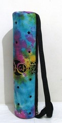 Tie Dye Yoga Mat Carrier Bags Hippie Mandala Cotton Bags With Shoulder Strap US