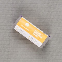 Salt & Honey Salt Honey Non-Slip Pilates Reformer Mat Towel Gray