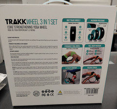 TRAKK 3in1 YOGA WHEEL SET of 3 new T-698