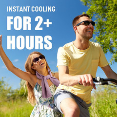 Cooling Towel Microfiber Reusable Instant Chill Sports Neck Face Gym Yoga Golf