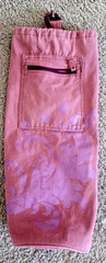 Gaiam Yoga Mat Bag 100% Cotton Zipper Pocket