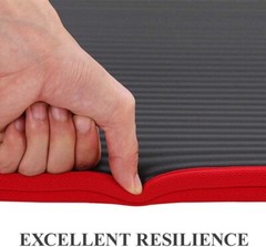 10MM Extra Thick 183cmX61cm Yoga Mats NRB Non-Slip Exercise Mat Fitness Gym