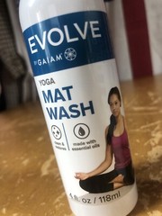 Lot 2 Evolve by Gaiam Yoga Mat Wash Essential Oils 2×4 oz Bottles Clean Restore