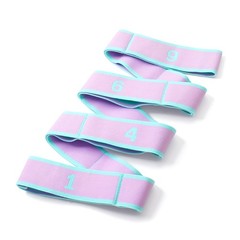 Elastic Yoga Stretch Strap for Pilates Dance Stretching Physical-Therapy Fitness