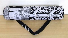 Elephant Yoga Mat Carrier Bags Hippie Mandala Cotton Bags With Shoulder Strap US