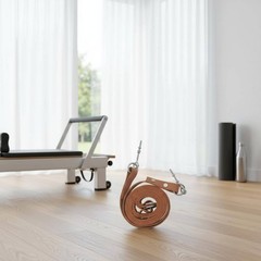 Reformer Double Loop Strap Metal Hook Pilates Double Loop Strap Comfortable