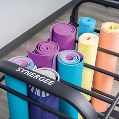 Yoga Mat Storage Rack – Ideal Cart for Yoga Mats & Gym Equipment