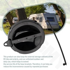 A040338BK Cap/Strap for Hose Carriers/Sewer Hose Storage Carrier Cap for Va